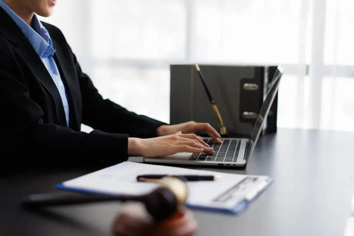 A family law attorney writes a blog to boost her website's SEO.